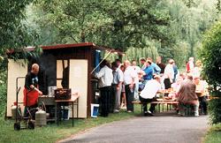 Vorschaubild: KNAUS-Campingpark Frickenhausen in Frickenhausen bei Ochsenfurt Zu Pfingsten 1998 fand auf dem Platz ein kleines Fest statt