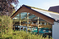 Vorschaubild: Kur-Gutshof-Camping Arterhof in Bad Birnbach-Lengham Hallenbad von außen