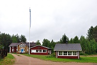 Vorschaubild: Camping Korvalan Kestikievari in Tiainen Rovaniemi Servicehäuser mit Rezeption