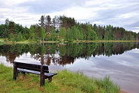 Vorschaubild: Camping Korvalan Kestikievari in Tiainen Rovaniemi am Seeufer