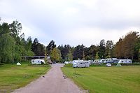 Vorschaubild: Camping Ruissalo in Turku Auffahrt zu den Stellplätzen