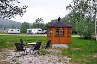 Vorschaubild: Strømhaug Camping in Straumen Feuerhütte