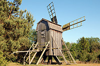 Vorschaubild: Sonjas Camping in Löttorp  /Öland Windmühle am Campingplatz