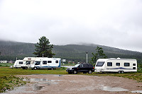 Vorschaubild: Bränna Camping in Överkalix Bränna Camping im Regen