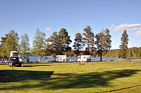 Vorschaubild: Saiva Camping in Vilhelmina Stellplätze am Baksjö-See