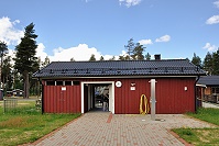 Vorschaubild: Åsele Camping in Åsele Ångermanälv Eingang zum Badepool