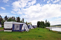 Vorschaubild: Abbas Camping in Vägsjöfors Torsby / Övre Brockensj Stellplätze am Seeufer