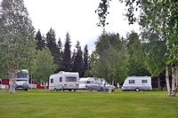 Vorschaubild: Strömsunds Camping in Strömsund Stellplatzwiese