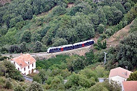 Vorschaubild: unterwegs auf Korsika Zug bei Vivario