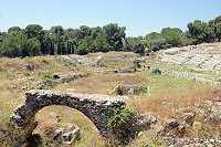 Vorschaubild: Syrakus Die Reste des Römischen Theaters