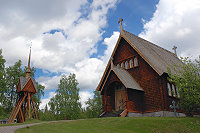 Vorschaubild: Schwedischer Polarkreis - Kvikkjokk Kirche von Kvikkjokk
