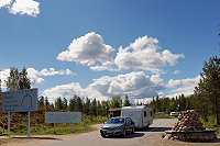 Vorschaubild: Schwedischer Polarkreis - Circle Polar Circle an der E45