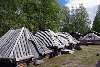 Vorschaubild: Schwedischer Polarkreis - Arvidjaur Hütten im Kirchendorf