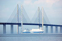 Vorschaubild: Skandinavische Impressionen Fähre unter der Öresundbrücke