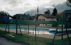 Vorschaubild: Schloßcamping in Volders in Tirol Zum Platz gehört ein kleiner Pool