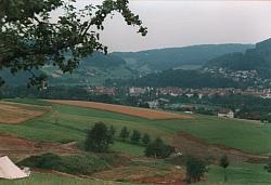 Vorschaubild: Camping Elztalblick in Waldkirch - Siensbach Vom Platz hat man einen herrlichen Blick in das Elztal.