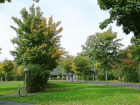 Vorschaubild: Alfsee - Campingpark in Rieste Der Standardplatz ist im Oktober 2005 so gut wie nicht belegt.