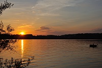 Vorschaubild: Camping Stein in Bad Endorf Sonnenuntergang