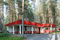 Vorschaubild: Kalevala Spirit Camping in Kuhmo Rezeptionsgebäude (noch geschlossen)