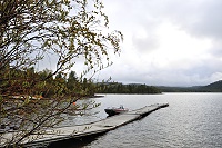 Vorschaubild: Ukonjärven Lomakylä Camping in Ivalo / Ukonjärvi Bootsanleger
