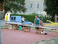 Vorschaubild: Camping Municipal la Grappe de Fleurie in Fleurie Alles ist vorbereitet für die anschließende Weinverkostung