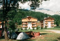 Vorschaubild: Camping Rocchetta in Cortina d´Ampezzo Vom Platz kann man die phantastische Aussicht auf die Dolomiten genießen
