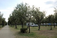 Vorschaubild: Camping Molise in Marina di Montenero di Bisáccia Blick vom Strand in Richtung Rezeption