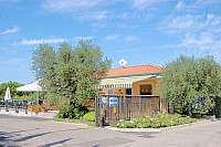 Vorschaubild: Camping Le Palme in Pacengo / Lago di Garda Einfahrt mit Rezeption