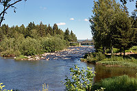 Vorschaubild: Elverum Camping in Elverum Blick auf die Glomma
