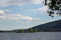 Vorschaubild: Neset Camping in Byglandsfjord Großer Fjordblick