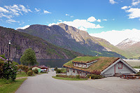 Vorschaubild: Strynsvatn Camping in Stryn / Strynsvatn Blick auf den Fjord