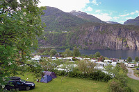 Vorschaubild: Strynsvatn Camping in Stryn / Strynsvatn Zeltler über den Dauercampern