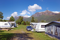 Vorschaubild: Strynsvatn Camping in Stryn / Strynsvatn Zwischen unbewohnten Domizilen