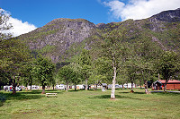 Vorschaubild: Åndalsnes Camping in Åndalsnes / Rauma Stellplätze unter Bäumen