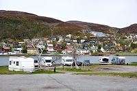 Vorschaubild: NAF-Camping Storvannet in Hammerfest Stellplätze am Ufer