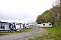 Vorschaubild: Elvelund Camping in Sjøvegan rechts: Touristenstandplätze