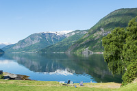 Vorschaubild: Kjørnes Camping in Sogndal Zeltwiese