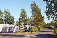 Vorschaubild: Tobisviks Camping in Simrishamn Durch Hecken abgegrenzte Stellflächen