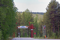 Vorschaubild: Jokkmokks Campingcenter in Jokkmokk Campingplatzeinfahrt
