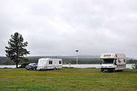 Vorschaubild: Bränna Camping in Överkalix schöner Seeblick