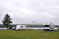 Vorschaubild: Bränna Camping in Överkalix schöner Seeblick