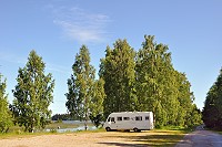 Vorschaubild: Ljusnefors Camping in Ljusne Aussicht auf den Fluss