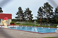 Vorschaubild: Stöde Camping in Stöde Pool am Stödehuset