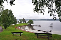 Vorschaubild: Hättecamping in Tranås Sommen Badestelle