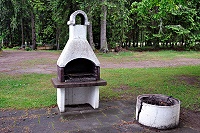 Vorschaubild: Hättecamping in Tranås Sommen Grillstelle