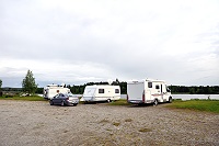 Vorschaubild: Åsele Camping in Åsele Ångermanälv Stellplätze am Wasser