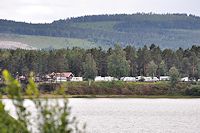 Vorschaubild: Ljusdals Camping in Ljusdal / Växnan von der anderen Seeseite