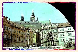 Blick von der Altstadt zur Prager Burg