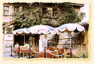 Weinstube in Sozopol (Bulgarien)