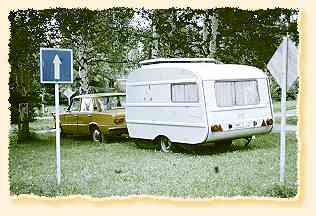 mit Qeki auf Camping Beroun bei Prag